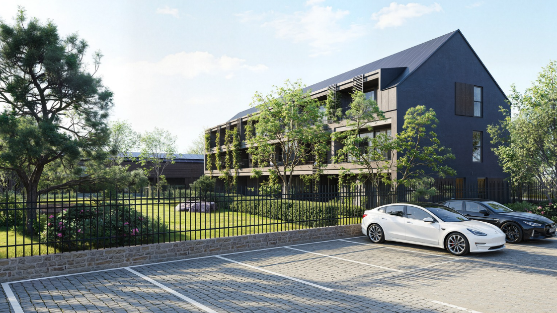 Residence Levandulová — vizualizácia